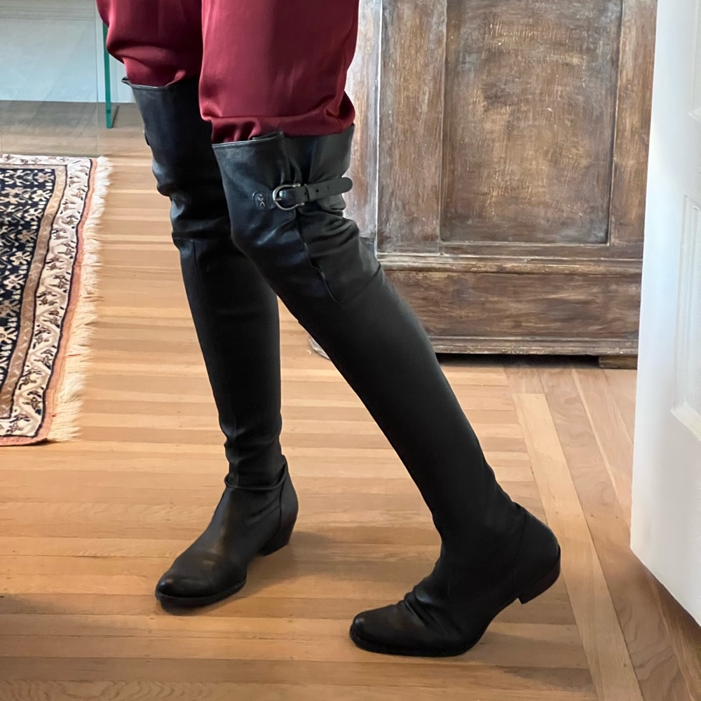Henry Beguelin over the knee boots